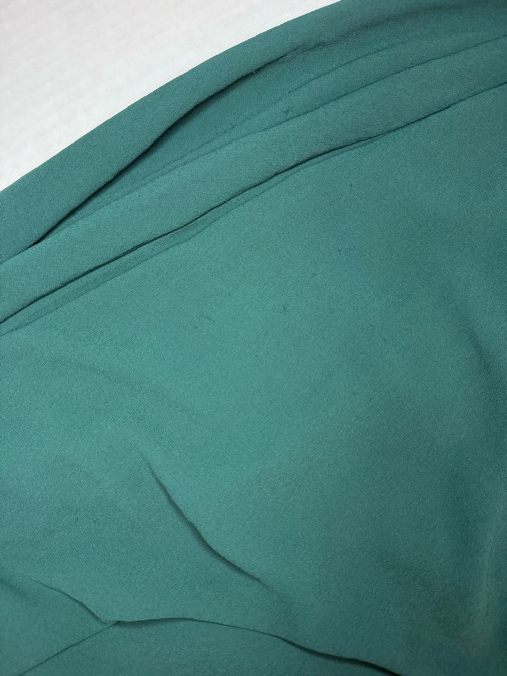 DEFECT NWT Lulus Heavenly Hues Maxi Dress Forest Green Prom Size S #508192 - Picture 7 of 14